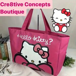 Hello Kitty PVC Xtra Large Tote-Pink
